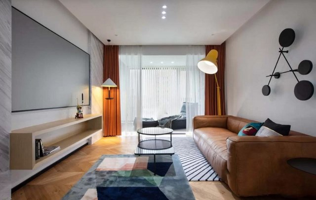 Nội thất trong căn hộ thuộc chung cư Aqua Park Bắc Giang do Villa Design thiết kế