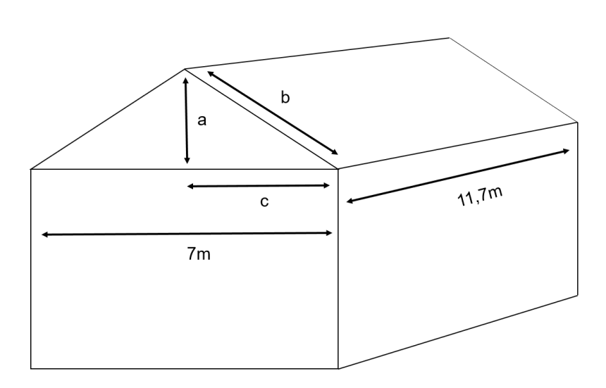Cách tính diện tích mái nhà vô cùng đơn giản